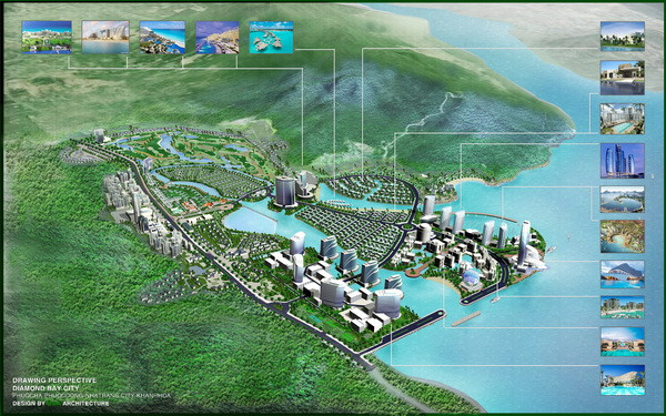 Diamond Bay Resort II được xem là khu phức hợp nghỉ dưỡng và giải trí đẳng cấp quốc tế có diện tích gần 300ha, tọa lạc bên vịnh Kim Cương thuộc TP.Nha Trang (Khánh Hòa). 