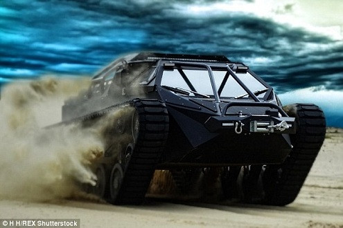 Ripsaw Extreme Vehicle 2 - xe “quân sự hạng sang” dành cho người giàu 