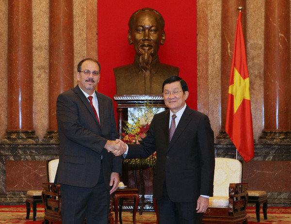 Chủ tịch nước tiếp Đặc Phái viên của Chủ tịch Cuba thăm Việt Nam 