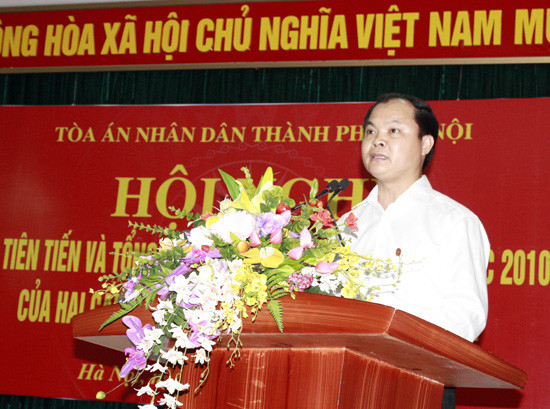 Thẩm phán Nguyễn Sinh Thành, Chánh án TAND huyện Hoài Đức, TP. Hà Nội: Tận tụy, hết lòng vì công việc