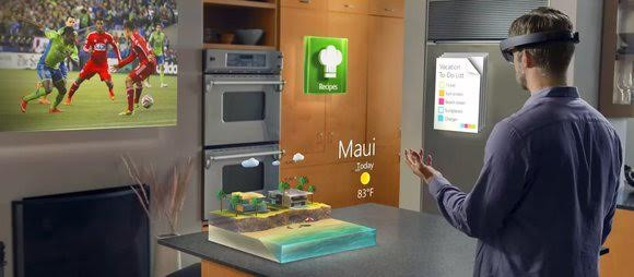 Ý nghĩa của tai nghe thực tế ảo HoloLens với cuộc sống tương lai