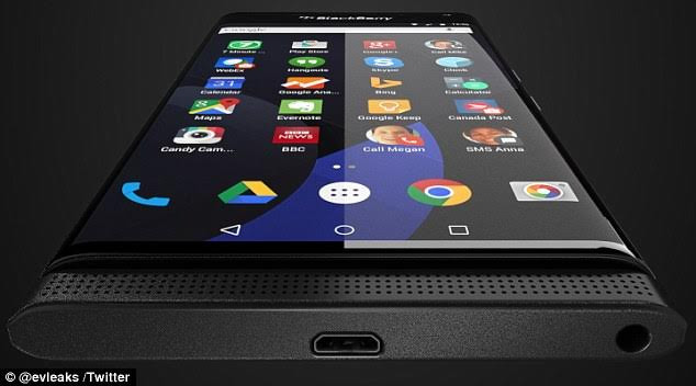 Lộ diện smartphone Android đầu tiên của BlackBerry