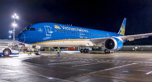 Lễ bàn giao chiếc Boeing 787-9 Dreamliner đầu tiên cho Việt Nam 