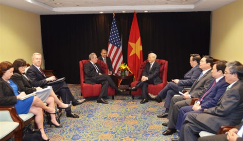 Tổng Bí thư Nguyễn Phú Trọng tiếp Đại diện Thương mại Hoa Kỳ