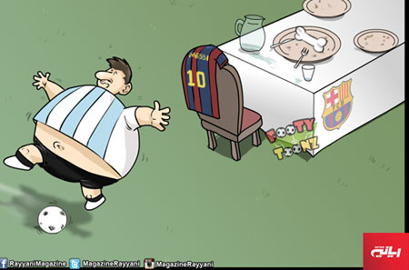 Biếm hoạ Messi vô duyên ở ĐT Argentina