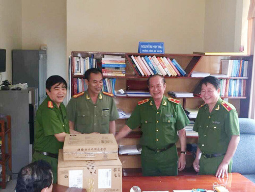 Đại tướng Trần Đại Quang gửi Thư khen và thưởng nóng lực lượng phá án vụ án tại Bình Phước 