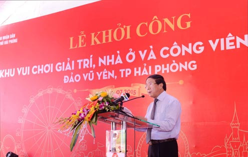 Vingroup khởi công dự án sinh thái tại đảo Vũ Yên - Hải Phòng