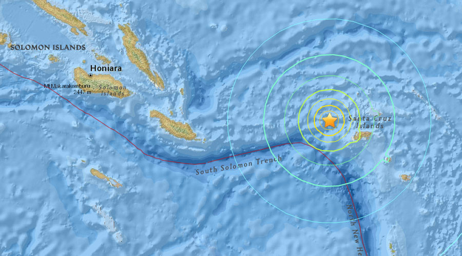 Động đất 7 độ richter ở Nam Thái Bình Dương, nguy cơ sóng thần “đã qua”
