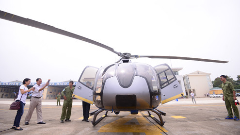 KLF chính thức ra mắt dịch vụ bay du lịch bằng trực thăng EC 130 T2