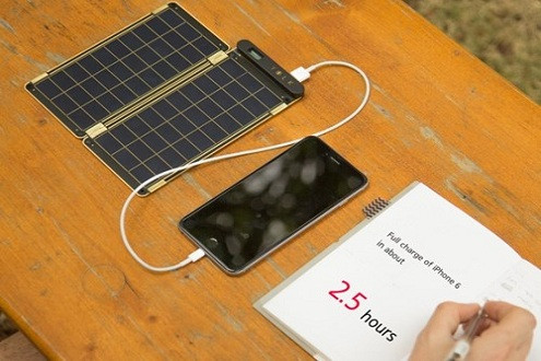 Solar Paper: Bộ sạc pin sử dụng năng lượng mặt trời mỏng như tờ giấy 
