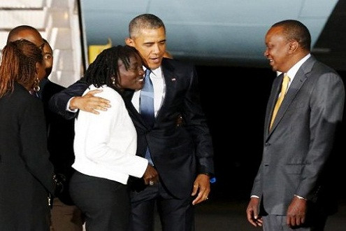 Tổng thống Obama ăn tối cùng gia đình tại quê hương Kenya
