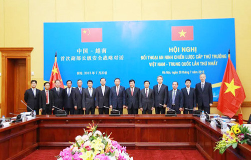 Đối thoại An ninh cấp Thứ trưởng Việt Nam - Trung Quốc lần thứ nhất