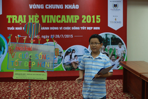 VinCamp 2015: Thay đổi “thế giới người lớn” từ mơ ước và hành động trẻ thơ