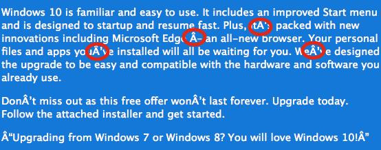 Cẩn trọng trước email lừa đảo nâng cấp Windows 10