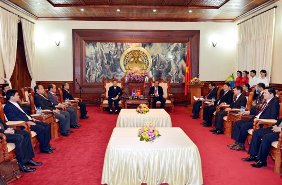 TANDTC Việt Nam và TANDTC Lào: Cam kết tiếp tục đóng góp hiệu quả cho sự nghiệp cải cách tư pháp của hai nước