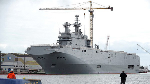 Pháp tìm kiếm khách hàng mới mua tàu sân bay Mistral 