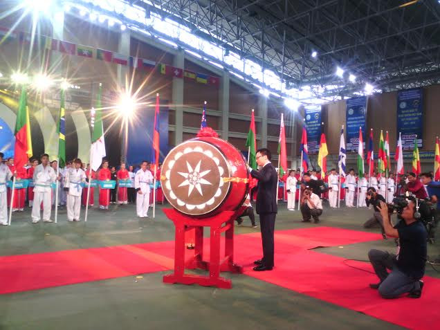 Hà Nội: Khai mạc đại hội Quốc tế võ cổ truyền Cúp Thăng Long lần 1