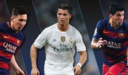 Cầu thủ xuất sắc nhất châu Âu: Messi, Ronaldo hay Suarez?