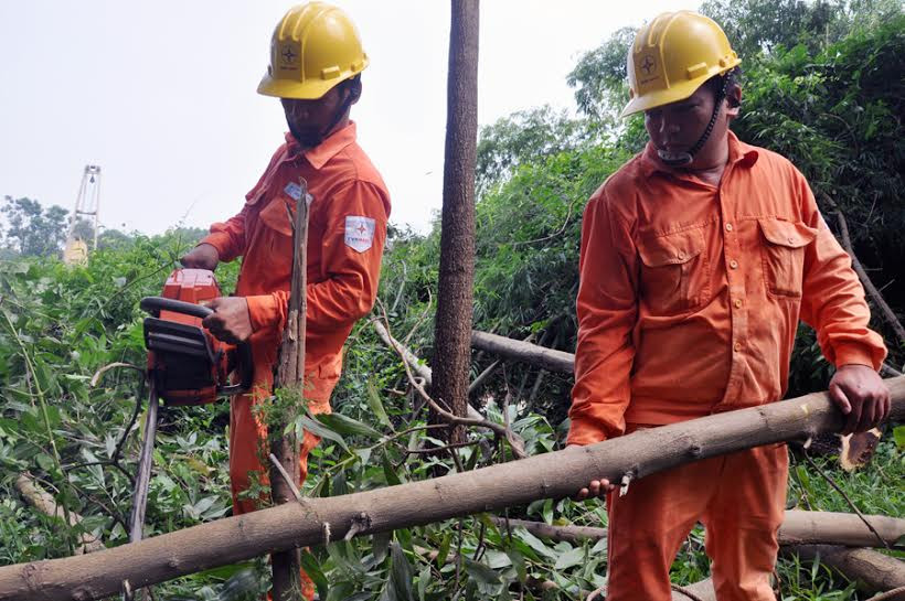 EVN Hà Nội với công tác đảm bảo an toàn điện mùa mưa bão