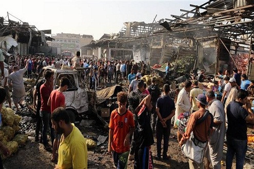 Iraq: IS đánh bom xe, gần 300 người thương vong