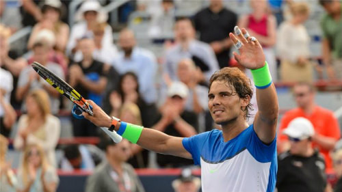 Nadal, Djokovic, Murray dễ dàng giành vé vào tứ kết Rogers Cup