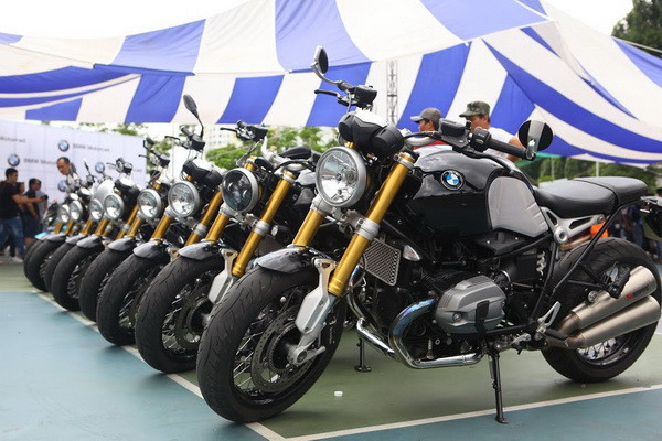 Các sản phẩm mới nhất được trưng bày tại BMW Motorrad Day.