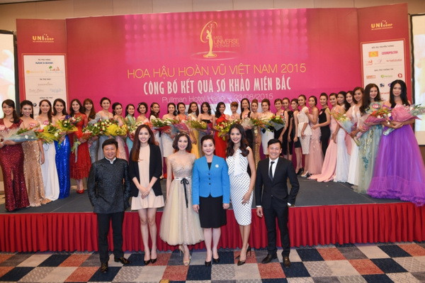 Lộ diện 70 thí sinh bước vào bán kết Hoa hậu Hoàn Vũ Việt Nam 2015