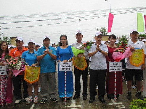 TAND tỉnh Đắk Nông: Hội thao hướng tới Kỷ niệm 70 năm Ngày Truyền thống TAND