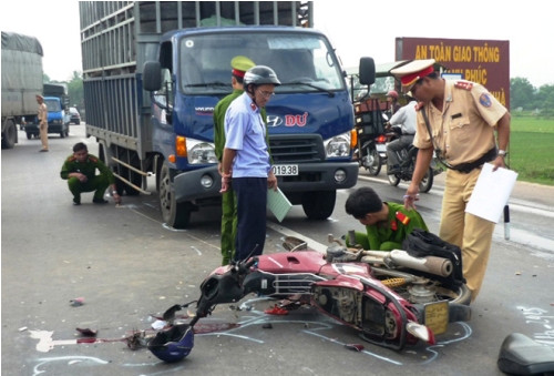 5.821 người chết vì tai nạn giao thông trong 8 tháng đầu năm 2015
