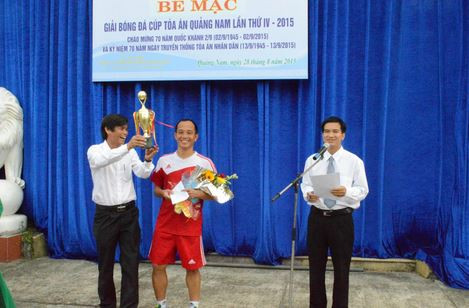 TAND tỉnh Quảng Nam tổ chức giải bóng đá thường niên lần thứ IV - 2015