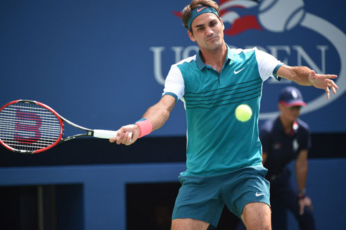 Federer chiến thắng dễ dàng; Nishikori và Ivanovic thua sốc tại US Open 2015