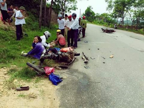 Phú Thọ: Va chạm giao thông, 3 người thương vong