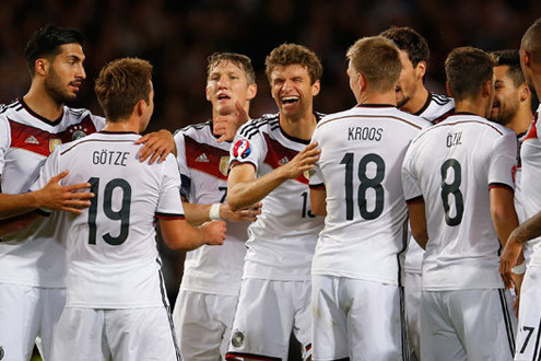 Bảng D vòng loại Euro 2016: Đức và Ba Lan đứng trước cơ hội dự VCK