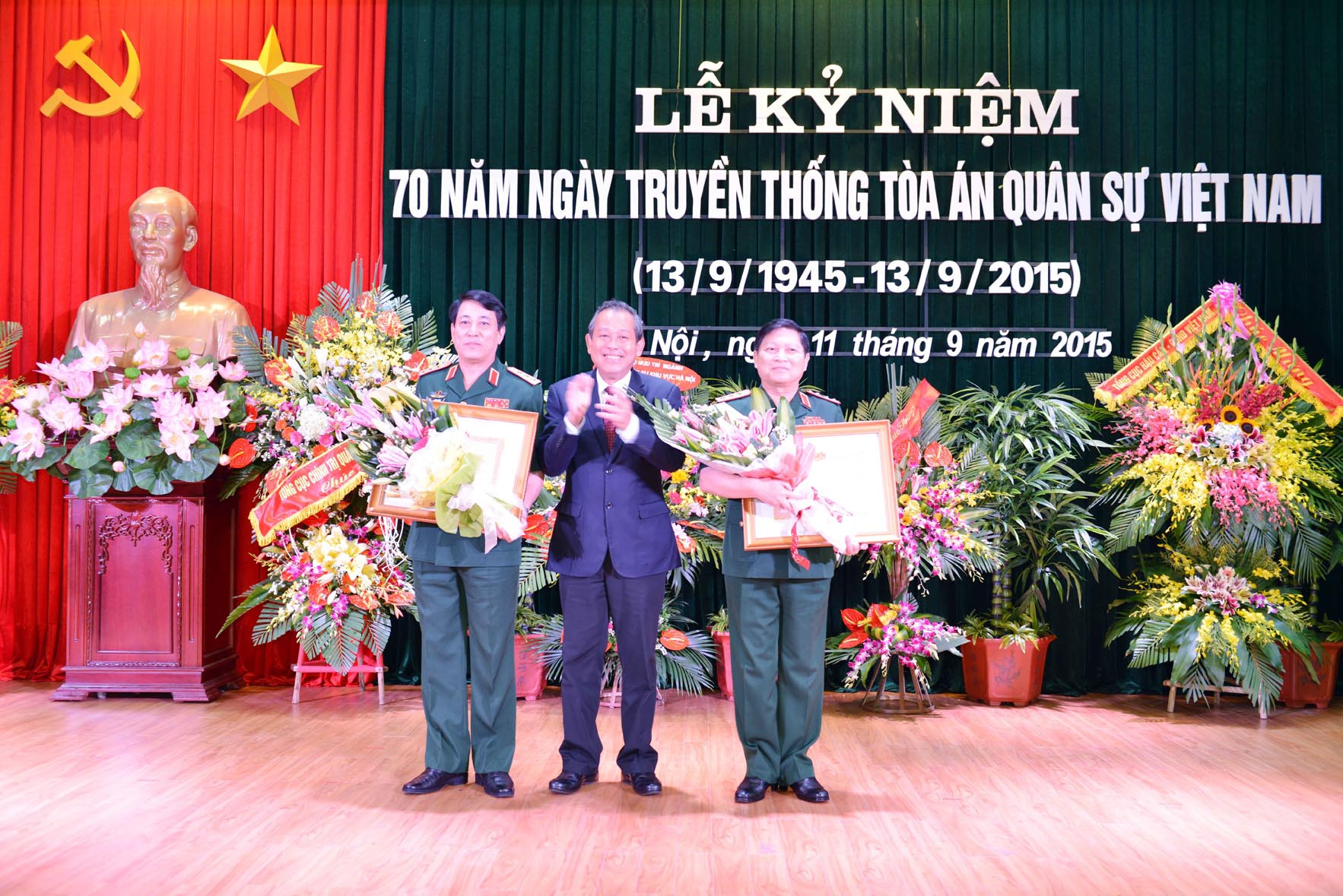 Kỷ niệm 70 năm ngày Truyền thống Tòa án quân sự Việt Nam