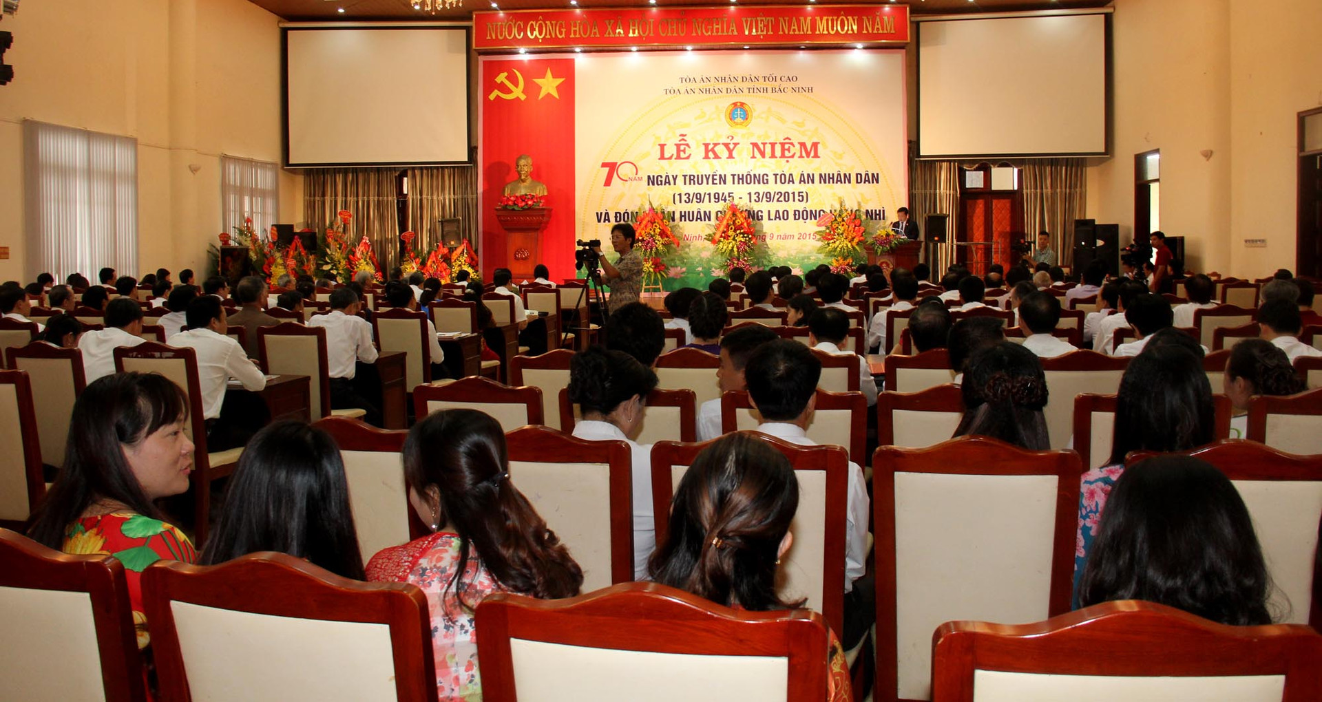 TAND tỉnh Bắc Ninh kỷ niệm 70 năm ngày Truyền thống và đón nhận Huân chương Lao động hạng Nhì