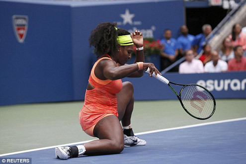 Bất ngờ bị loại ở bán kết US Open 2015, Serena Williams thành cựu vương