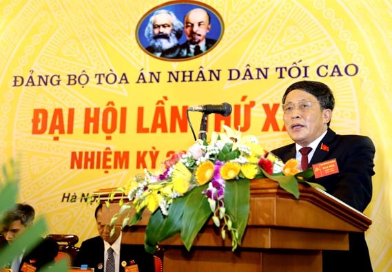 Đại hội Đảng bộ TANDTC nhiệm kỳ 2015-2020: Phát huy sức mạnh đoàn kết, nâng cao năng lực lãnh đạo, xây dựng Đảng bộ trong sạch, vững mạnh