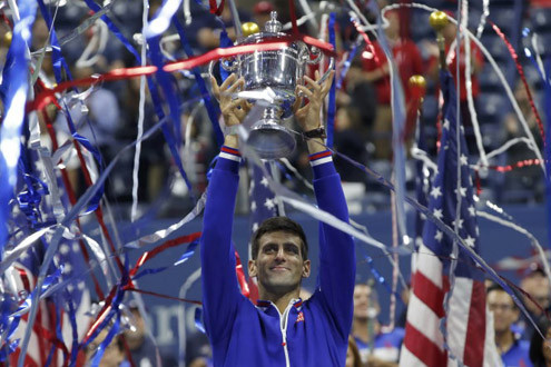 Novak Djokovic lần thứ 2 lên ngôi vô địch Giải quần vợt Mỹ mở rộng