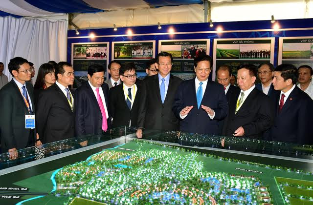 Thủ tướng dự Lễ khởi công Khu liên hiệp công nghiệp, đô thị và dịch vụ VSIP Nghệ An