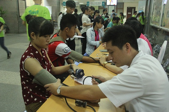 Cuộc hội ngộ của hơn 5000 tình nguyện viên tham gia hiến máu