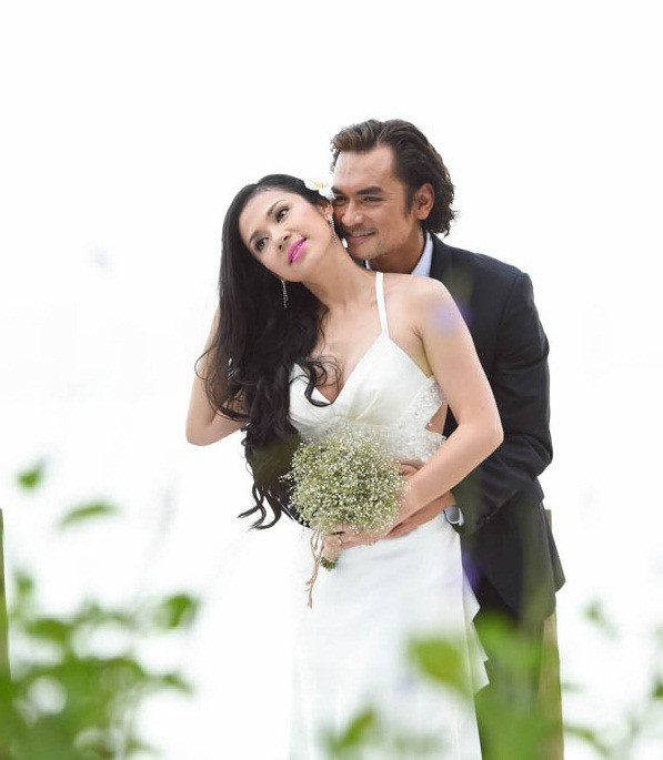 Việt Trinh, Đức Hải tung ảnh cưới lãng mạn cho phim 