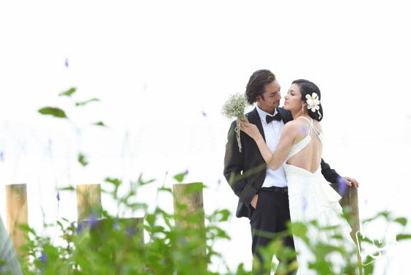 Việt Trinh, Đức Hải tung ảnh cưới lãng mạn cho phim 