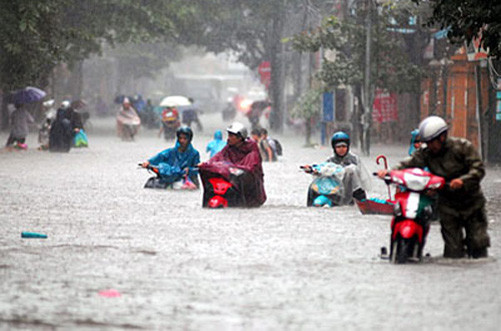 Dự báo thời tiết ngày 22/9: Đồng bằng Bắc Bộ và Thanh Hóa có mưa to đến rất to