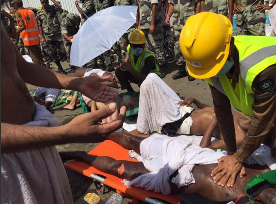Giẫm đạp gần Thánh địa Mecca, ít nhất 310 người thiệt mạng 