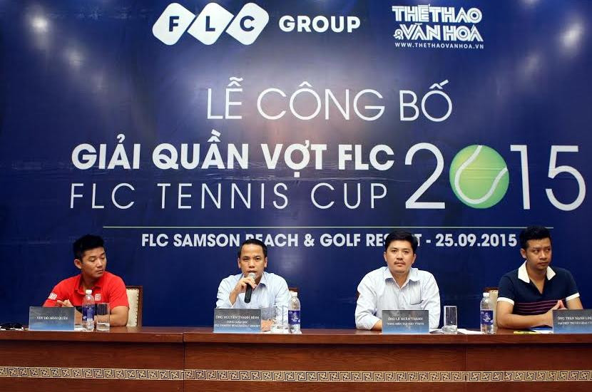 Công bố giải quần vợt FLC 2015 – FLC Tennis Cup 2015