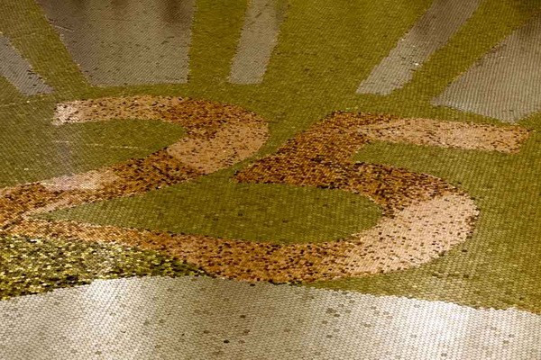 Phá vỡ kỷ lục Guinness với tấm thảm tiền xu lớn nhất thế giới