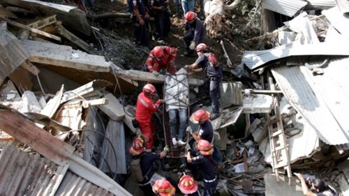 Sạt lở đất kinh hoàng tại Guatemala, 26 người chết, 600 người mất tích
