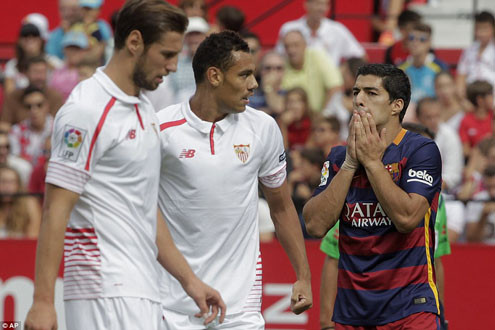 Không Messi, Barcelona bại trận trước Sevilla