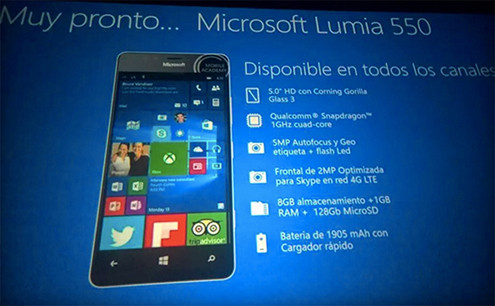 Smartphone giá rẻ Lumia 550 có gì đáng xem