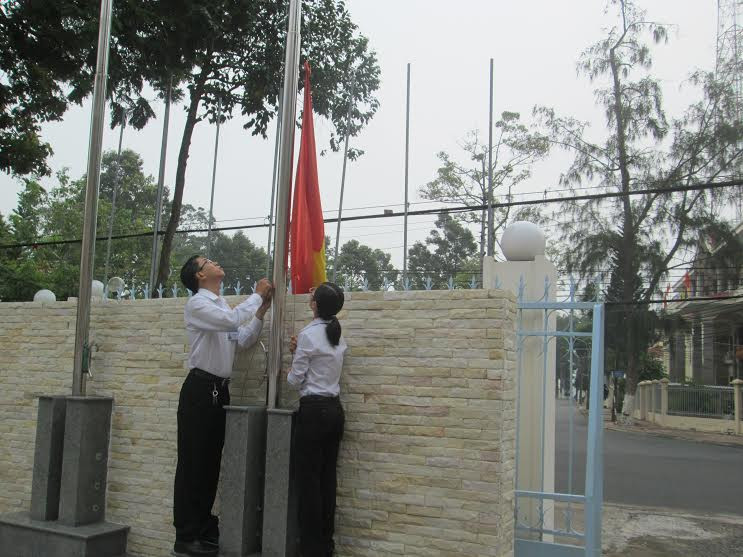 TAND tỉnh An Giang duy trì tốt Lễ chào cờ gắn với việc triển khai thực hiện nhiệm vụ công tác